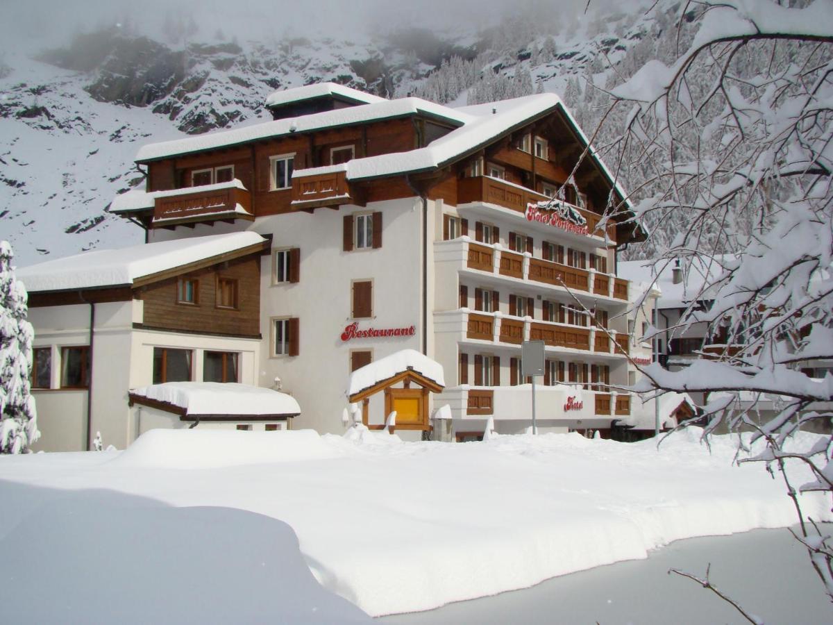 Hotel Portjengrat Saas-Almagell Exteriér fotografie